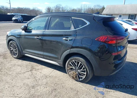 2021 Hyundai Tucson Ultimate z USA, uszkodzony, nr VIN KM8J3CAL1MU314711